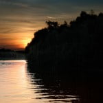 Apus de soare in Delta Dunarii
